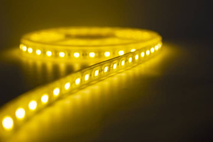 What are the common causes of LED light color variations