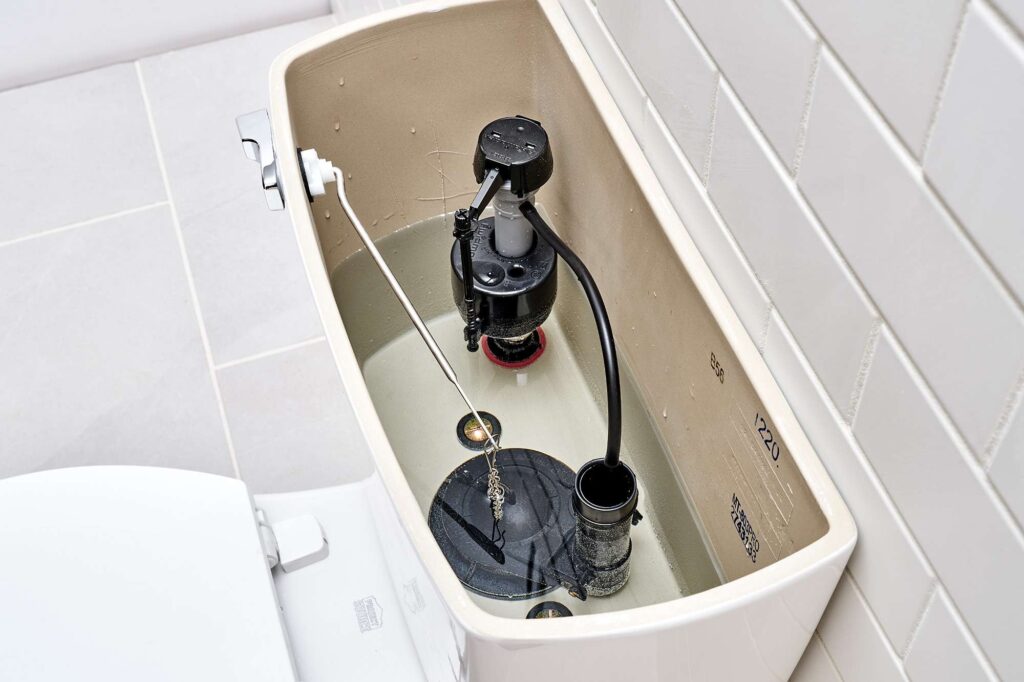 What are the common steps to fix toilet problems