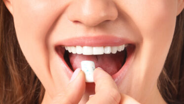 Chewing Gum Stuck in Throat
