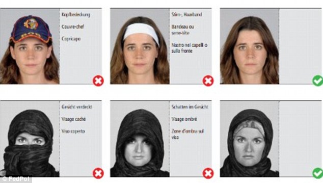 What are the regulations for wearing hijab in passport photos