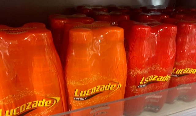 How does Lucozade contribute to hydration