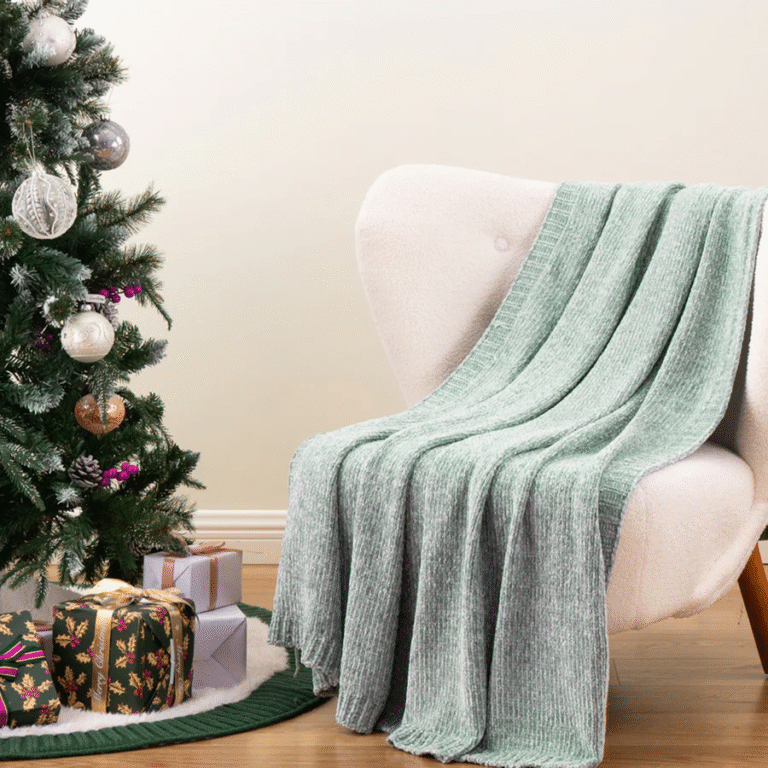 Chenille Throw Blanket Trends: Here’s How This Cozy Classic Is Making a Comeback