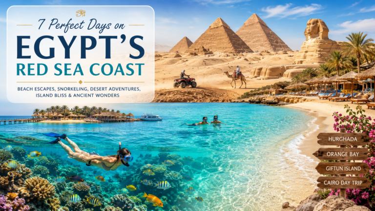 How to Spend an Unforgettable Seven Days on Egypt’s Red Sea Coast
